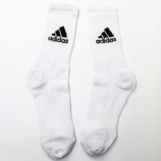 Adidas White Basic Socks