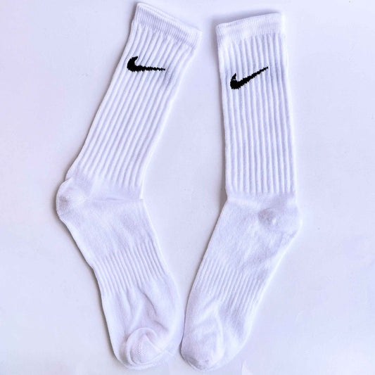 Nike White Basic Socks